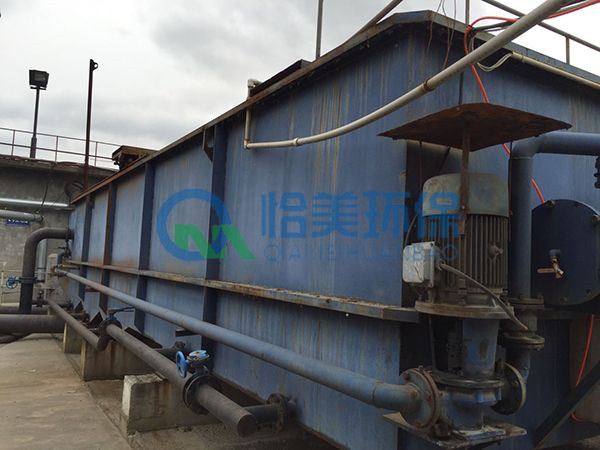 平流式氣浮機(jī)使用現(xiàn)場(chǎng)